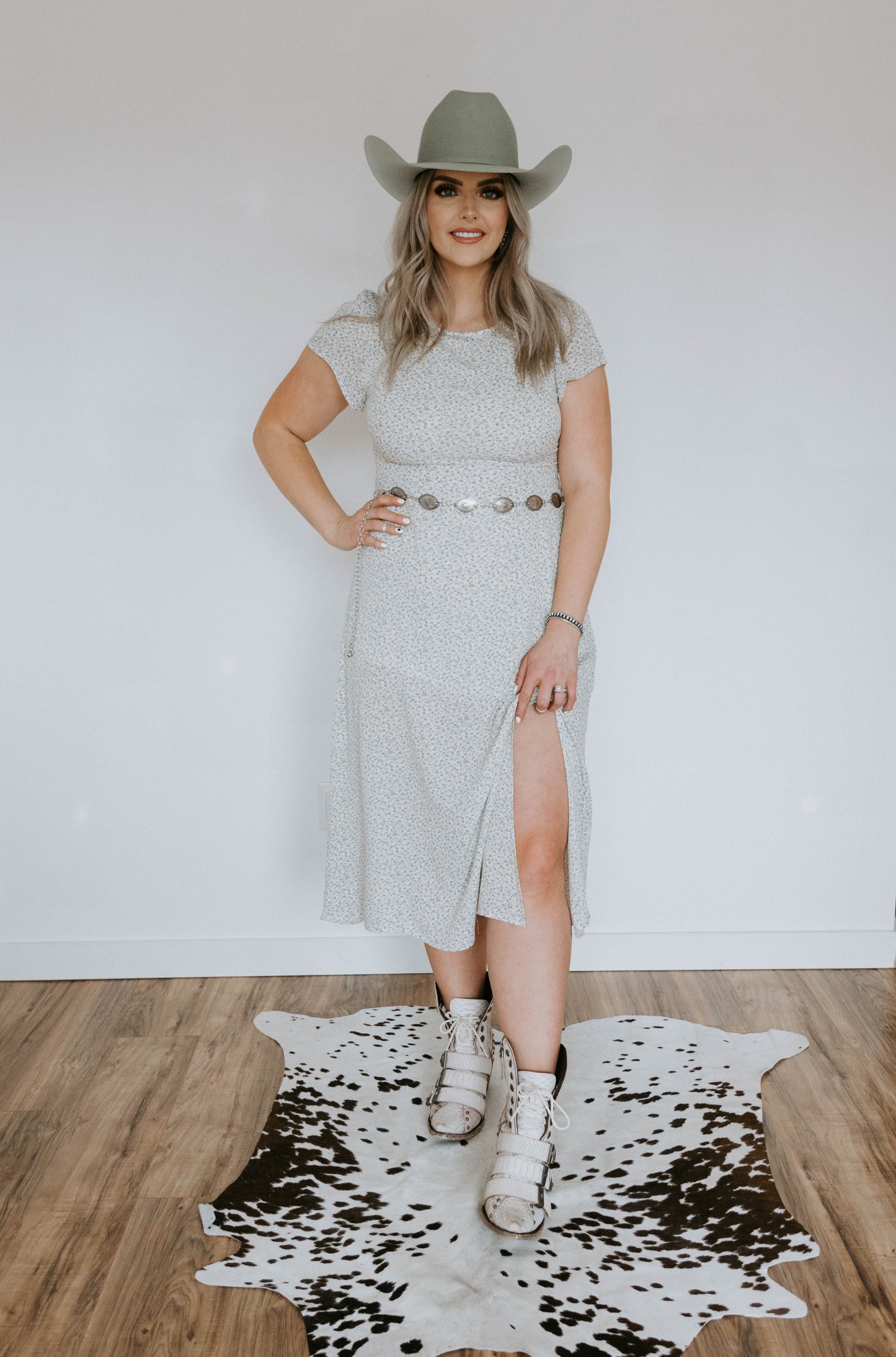Hello Spring Floral Dress