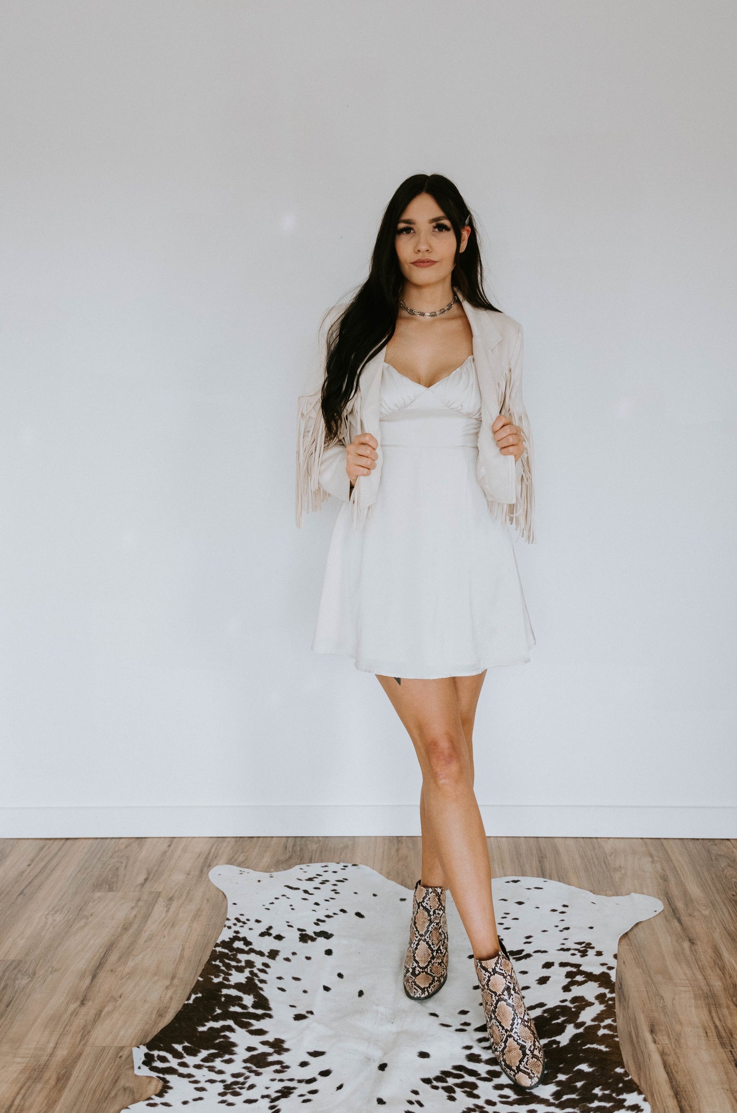 Pearl Satin Dress