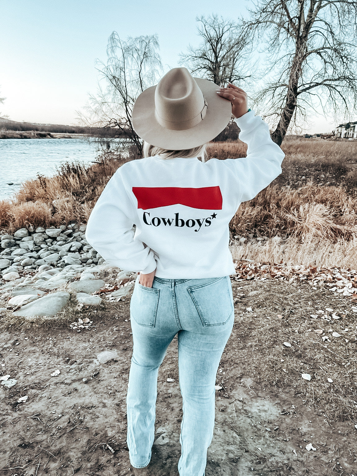 "Cowboys" Graphic Crewneck