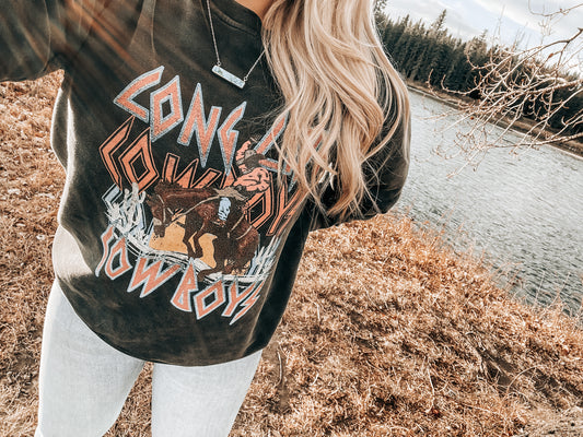 "Long Live Cowboys" Crewneck