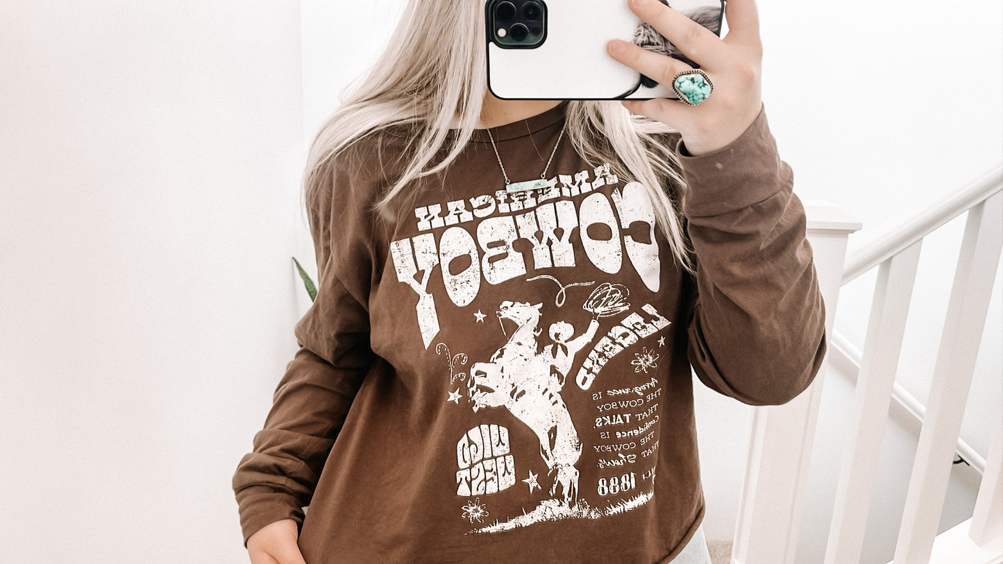 "American Cowboy" Graphic Tee