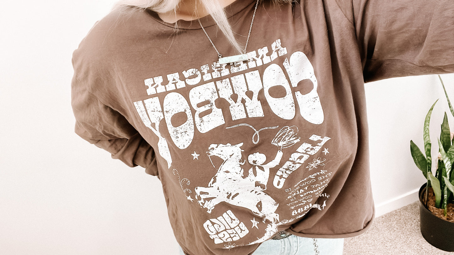 "American Cowboy" Graphic Tee
