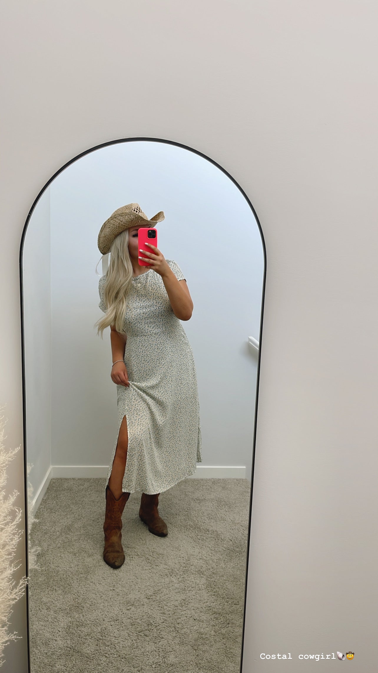 Hello Spring Floral Dress