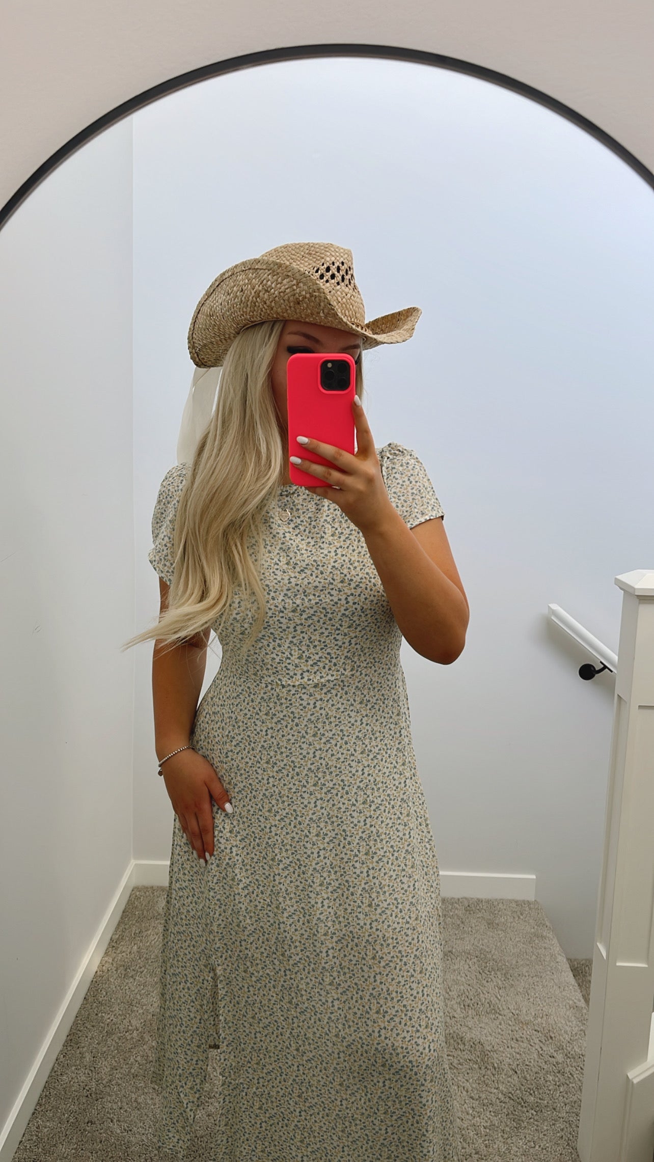 Hello Spring Floral Dress