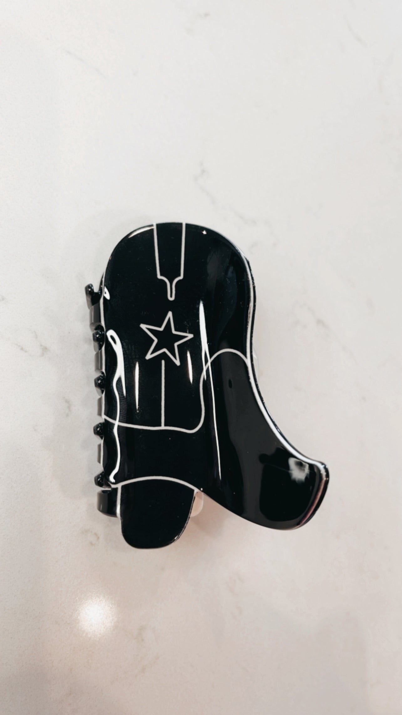 Cowboy Boot Claw Clip