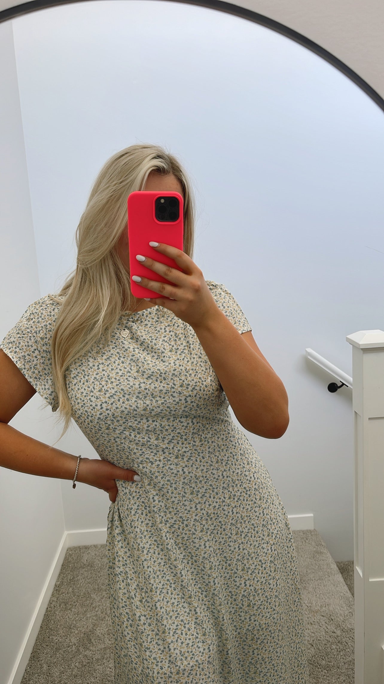 Hello Spring Floral Dress