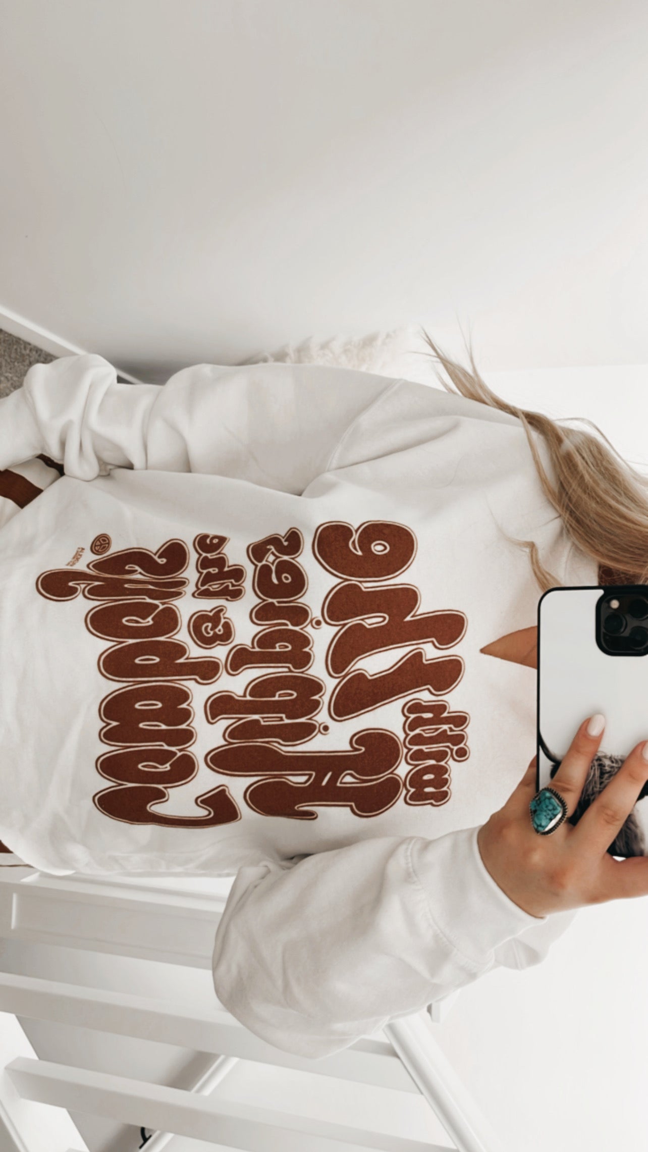 The Hippies And The Cowboys Graphic Crewneck