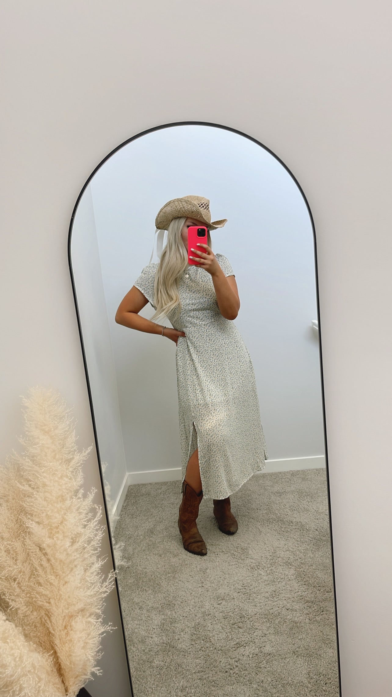 Hello Spring Floral Dress