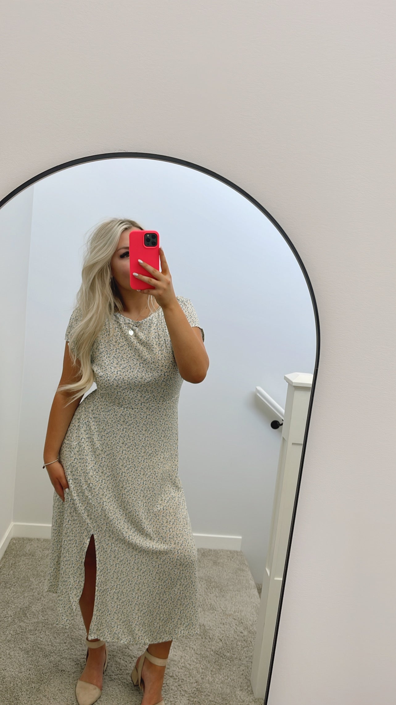 Hello Spring Floral Dress