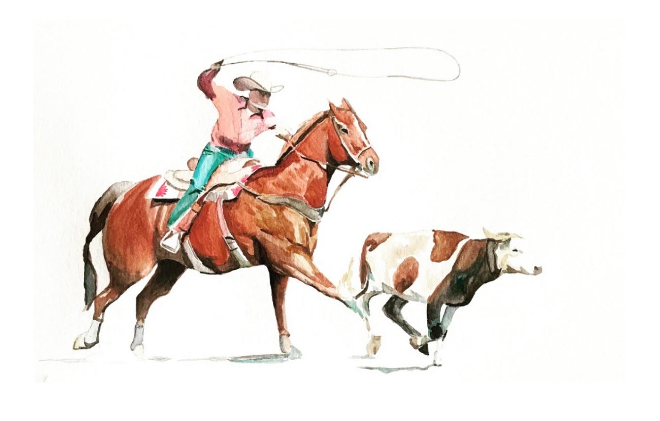 Steer Roping Tee
