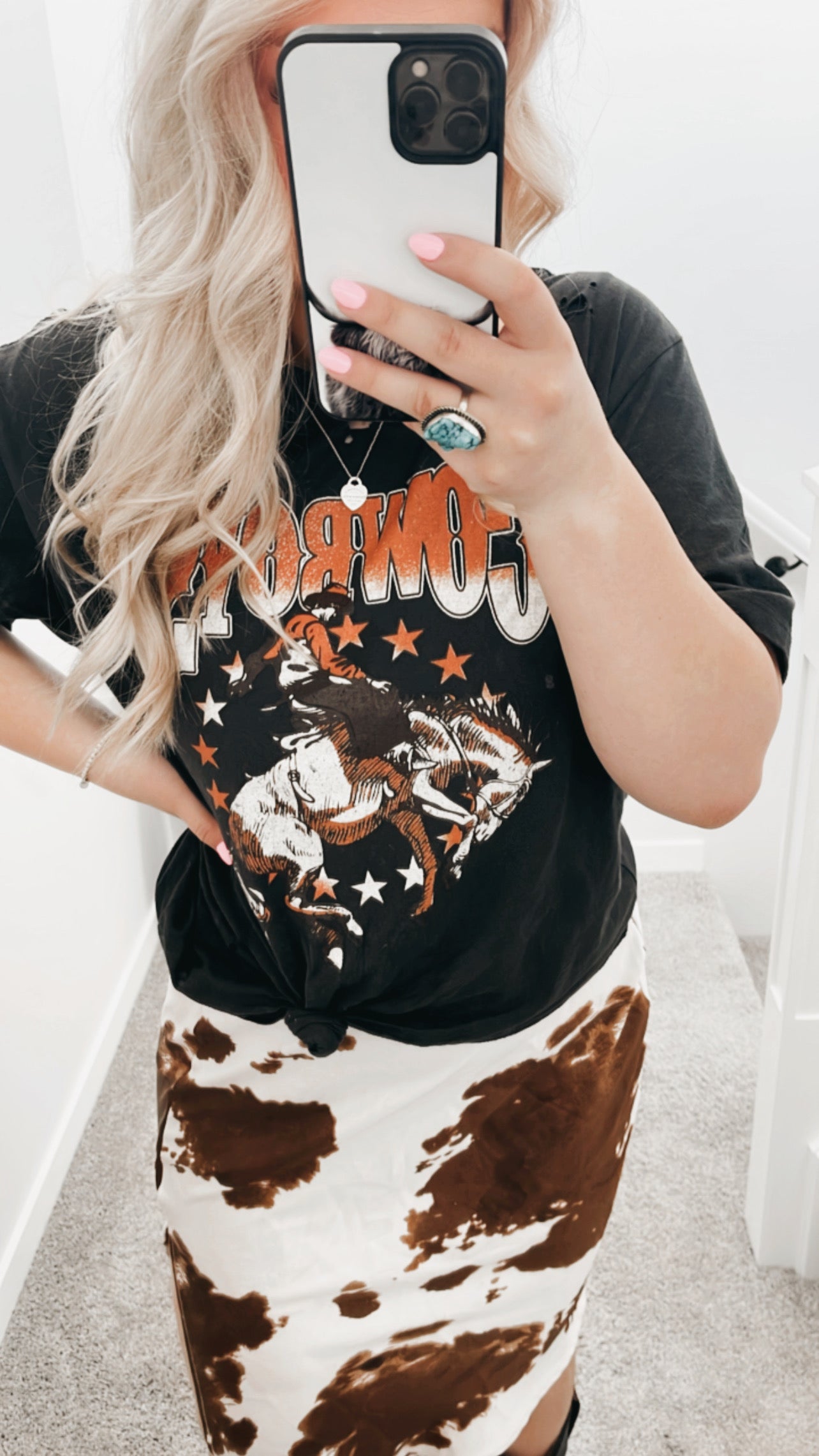 "Rodeo Cowboy" Graphic Tee