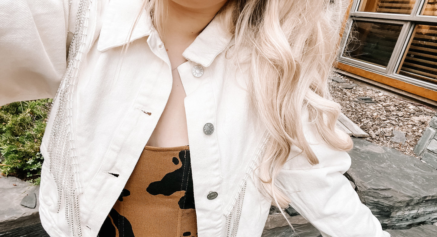 Rhinestone Cowgirl Tassel Jacket