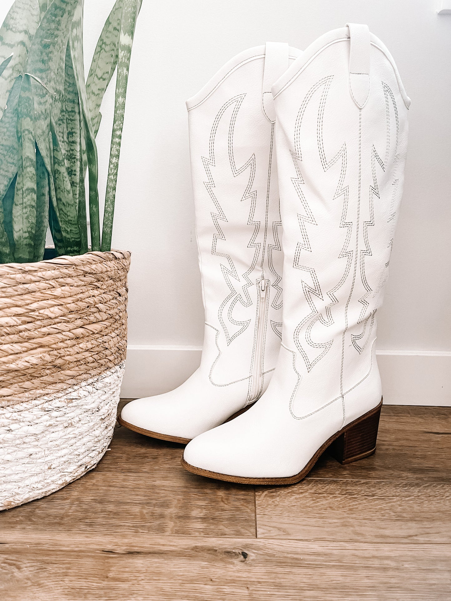 White Cowgirl Boots