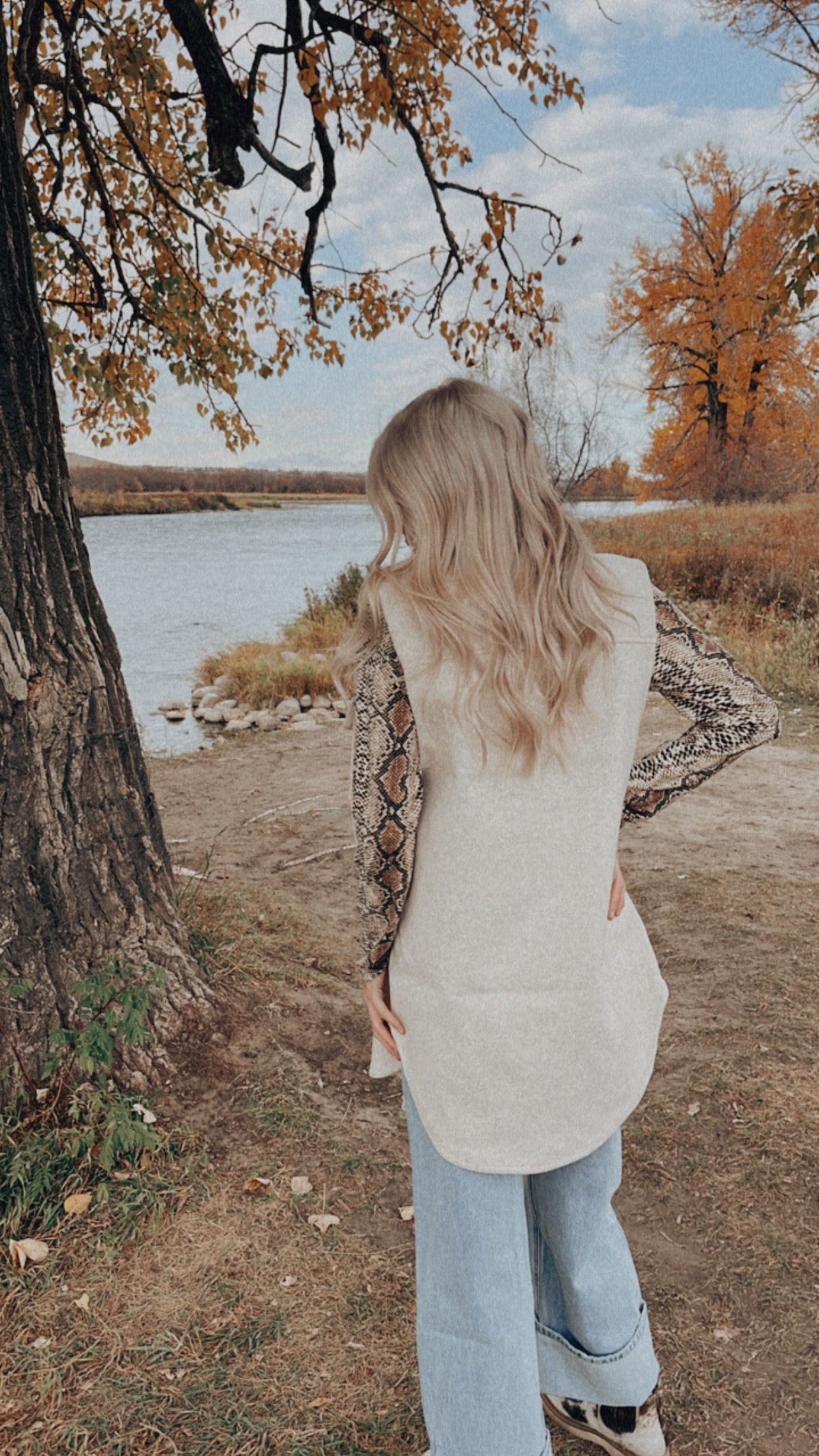 Shacket Vest - Oatmeal