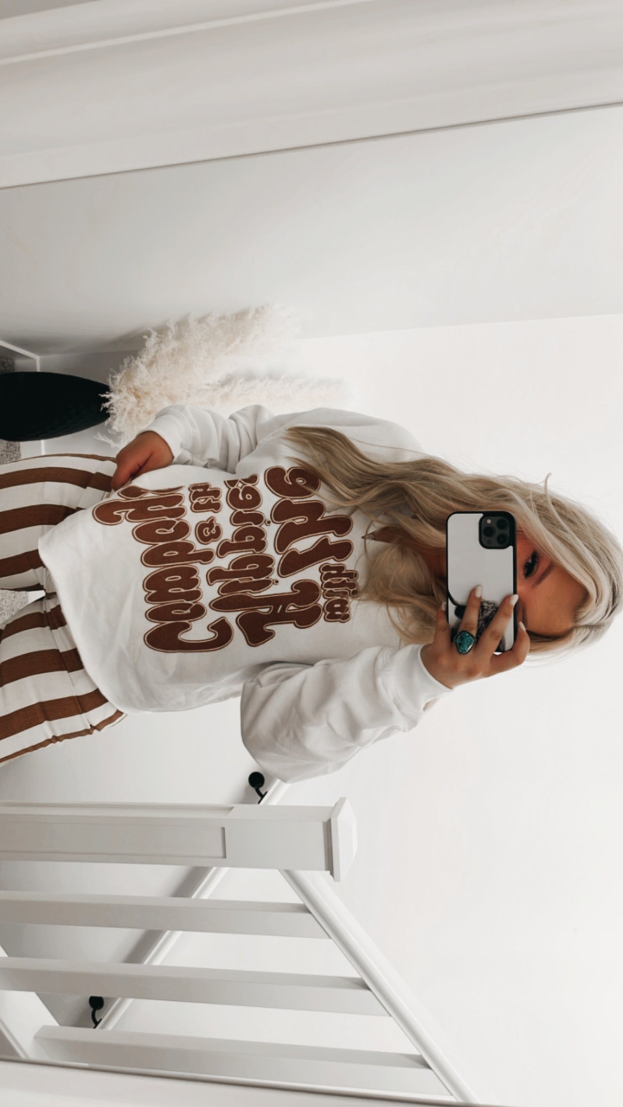 The Hippies And The Cowboys Graphic Crewneck