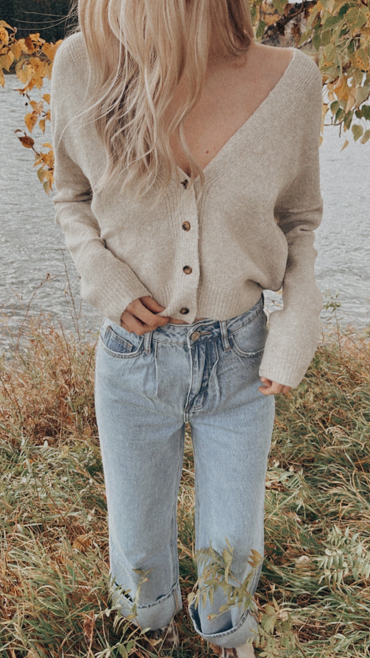Cozy Cream Knit Cardigan