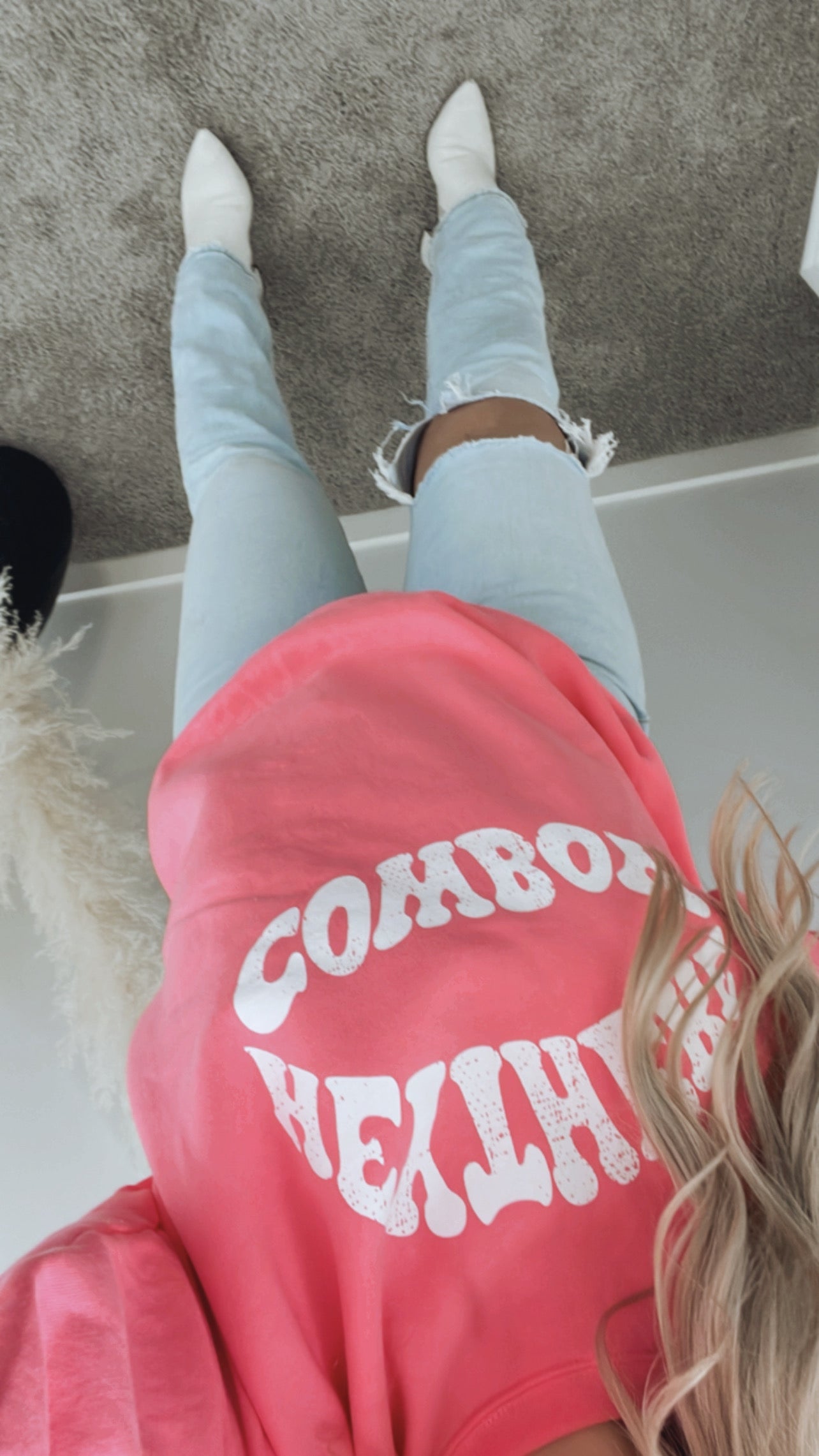 “Hey There Cowboy” Crewneck