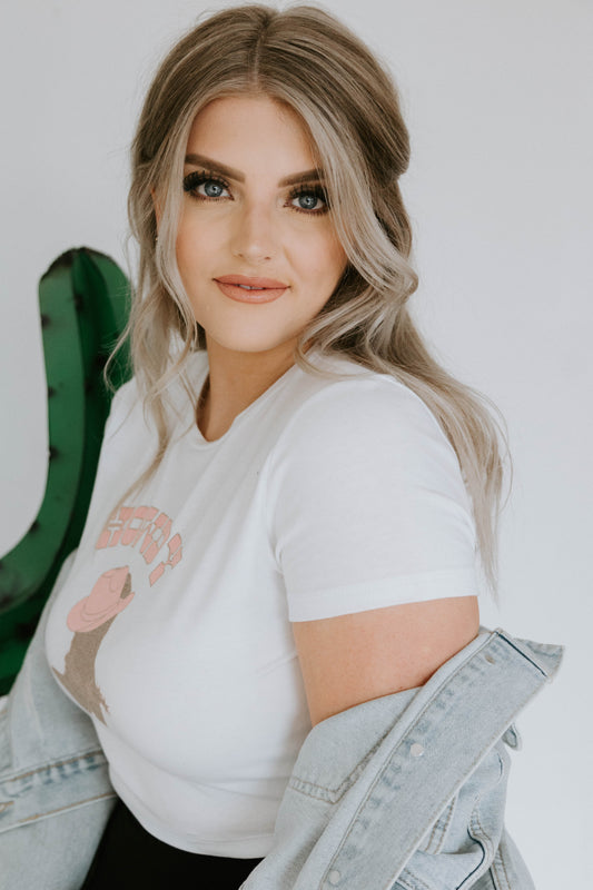 Cropped Howdy Tee