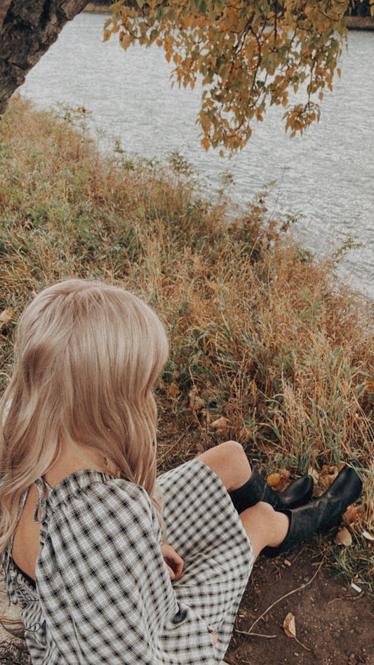 Plaid Baby Doll Dress